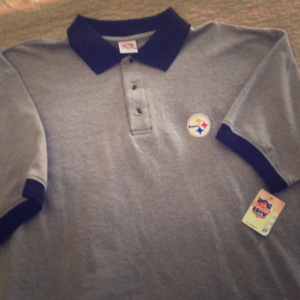 Men’s Pittsburgh Steeler Polo shirt